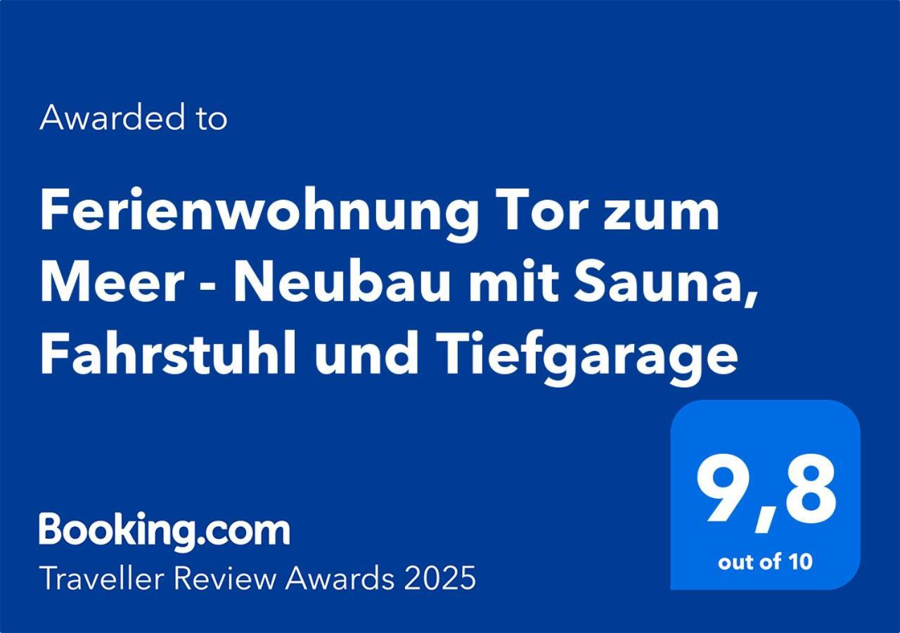 Tor Zum - Neubau Mit Sauna, Fahrstuhl Und Tiefgarage Apartment